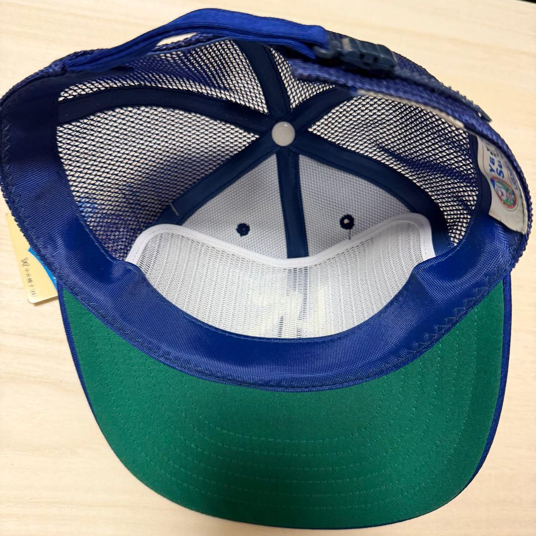 80s〜90s 当時物デッドストック　ヤクルトスワローズ メッシュキャップ