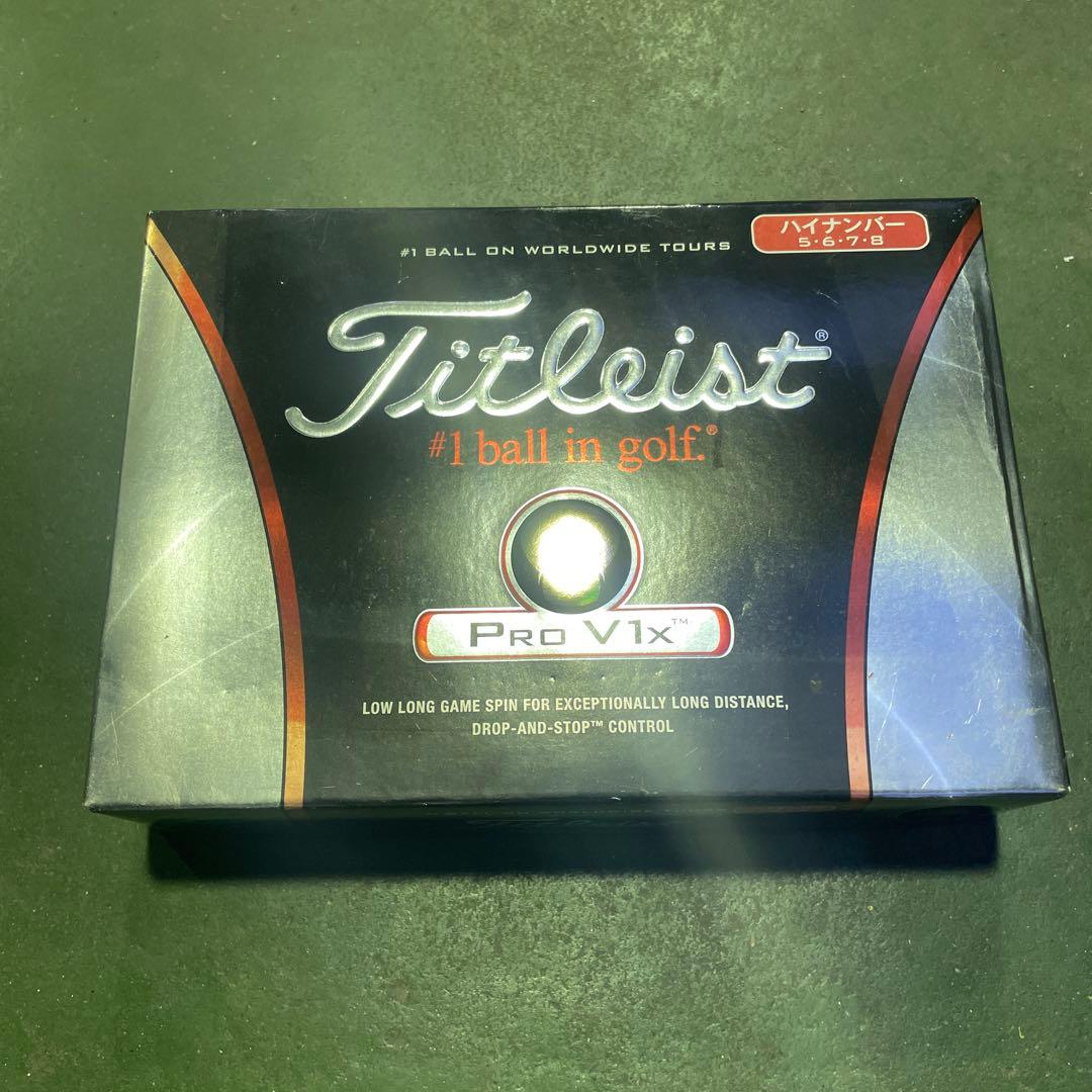 Titleist Pro V1x ゴルフボール 新品未使用