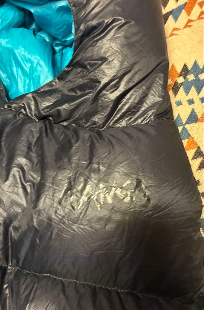 NANGA ナンガMINIMARHYTHM ZERO BLK 保管収納バック付