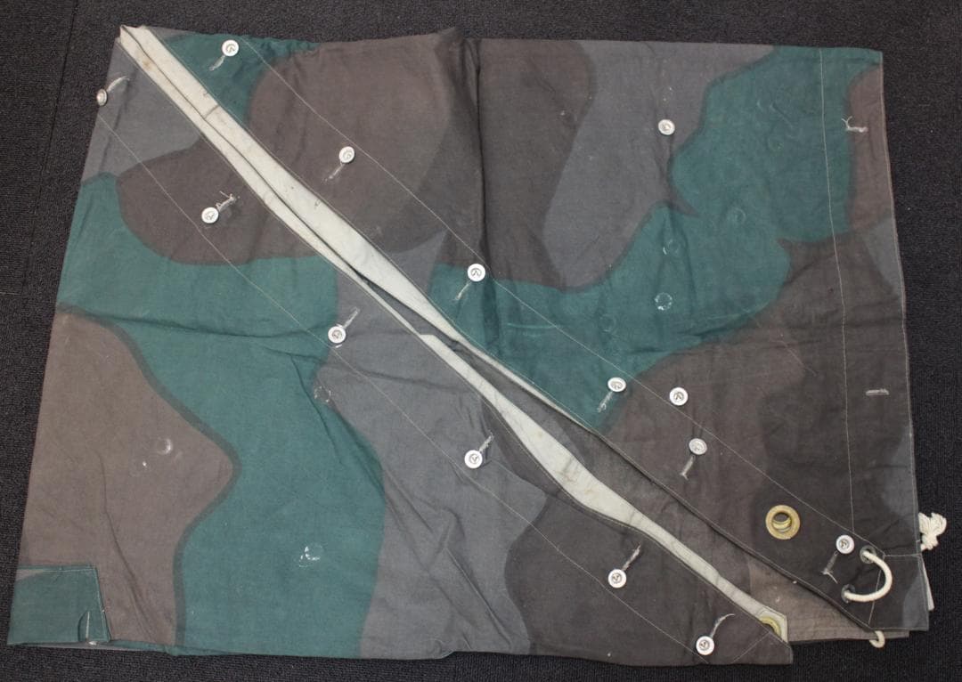 スウェーデン軍 軍幕4枚 テントシート4枚 デッドストック＆USED