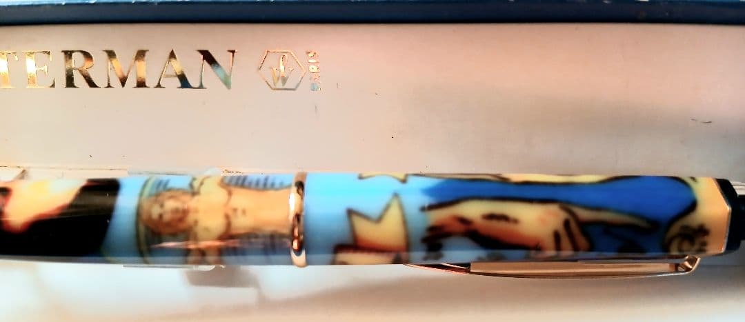 【稀少】Waterman ボールペン レオナルド・ダ・ヴィンチ モナ・リザ絵柄