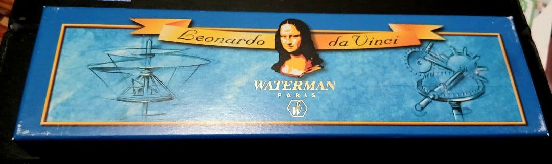 【稀少】Waterman ボールペン レオナルド・ダ・ヴィンチ モナ・リザ絵柄