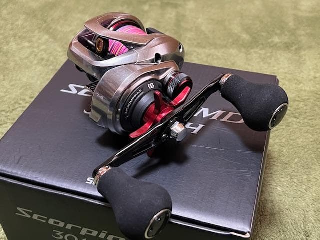シマノ　21 スコーピオンMD 301 XGLH 左巻き