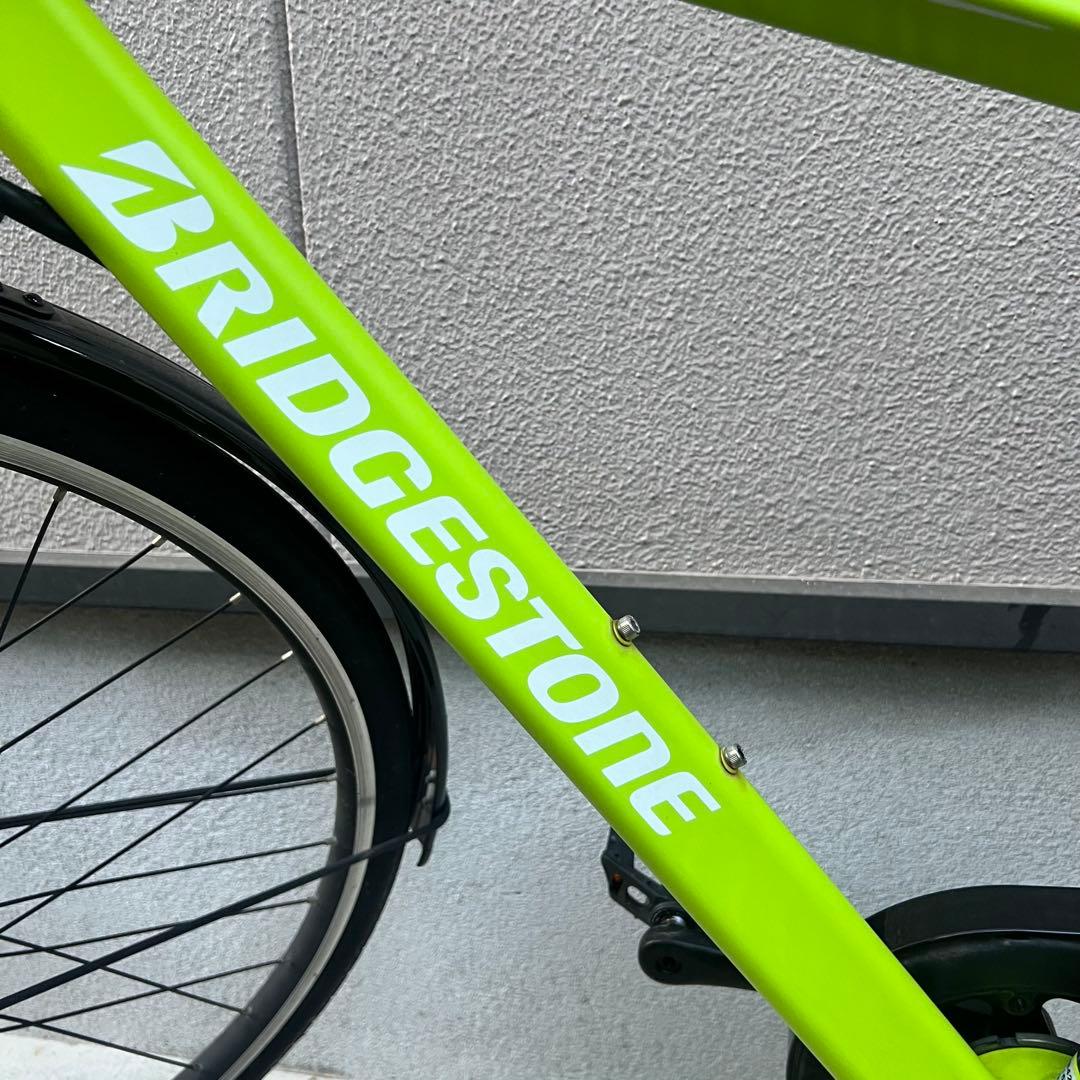 九州 BRIDGESTONE TB1e 電動アシスト自転車 T.Xネオンライム