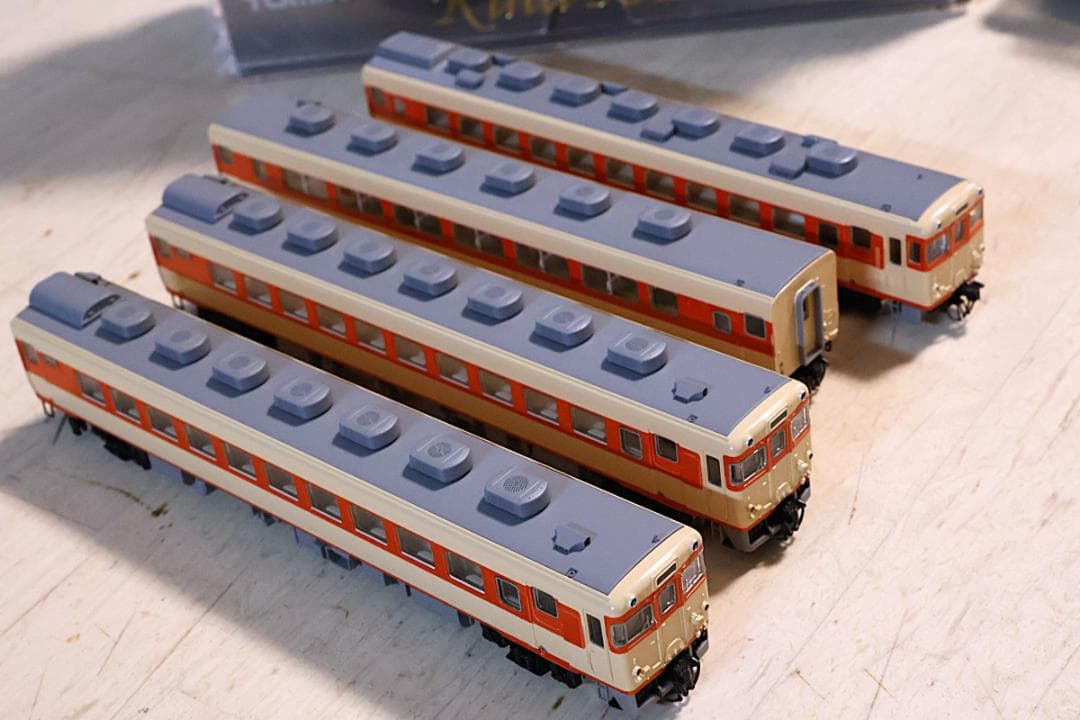 【未使用・未走行・保管品】TOMIX 2425他 キハ58系 ４輛セット