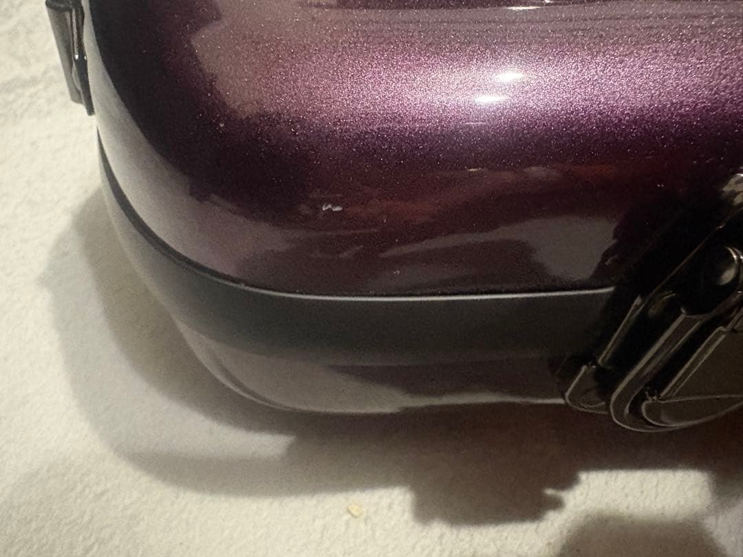 アルトサックスケース パープル ハードケース