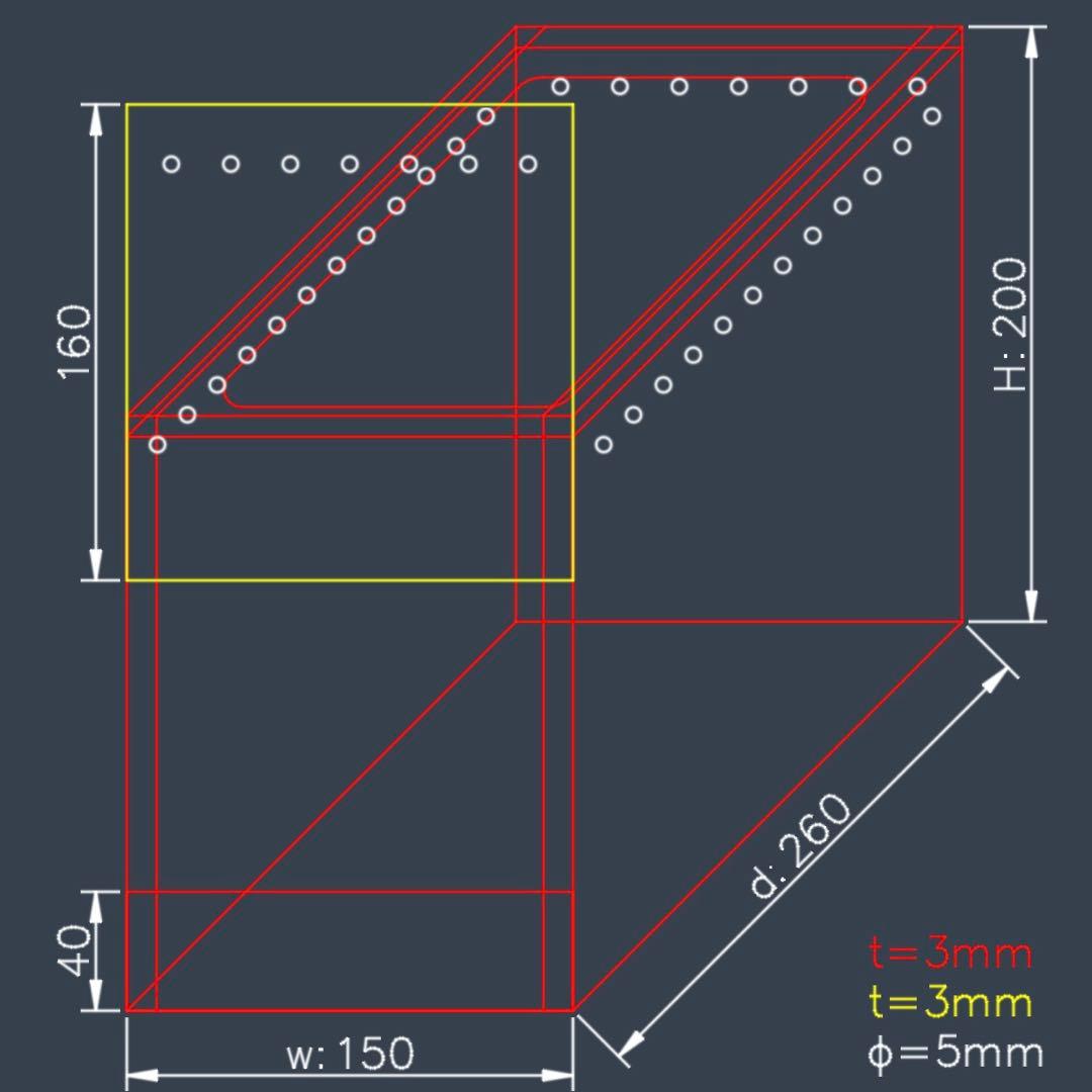 【M809】オーダーメイドアクリル飼育ケース