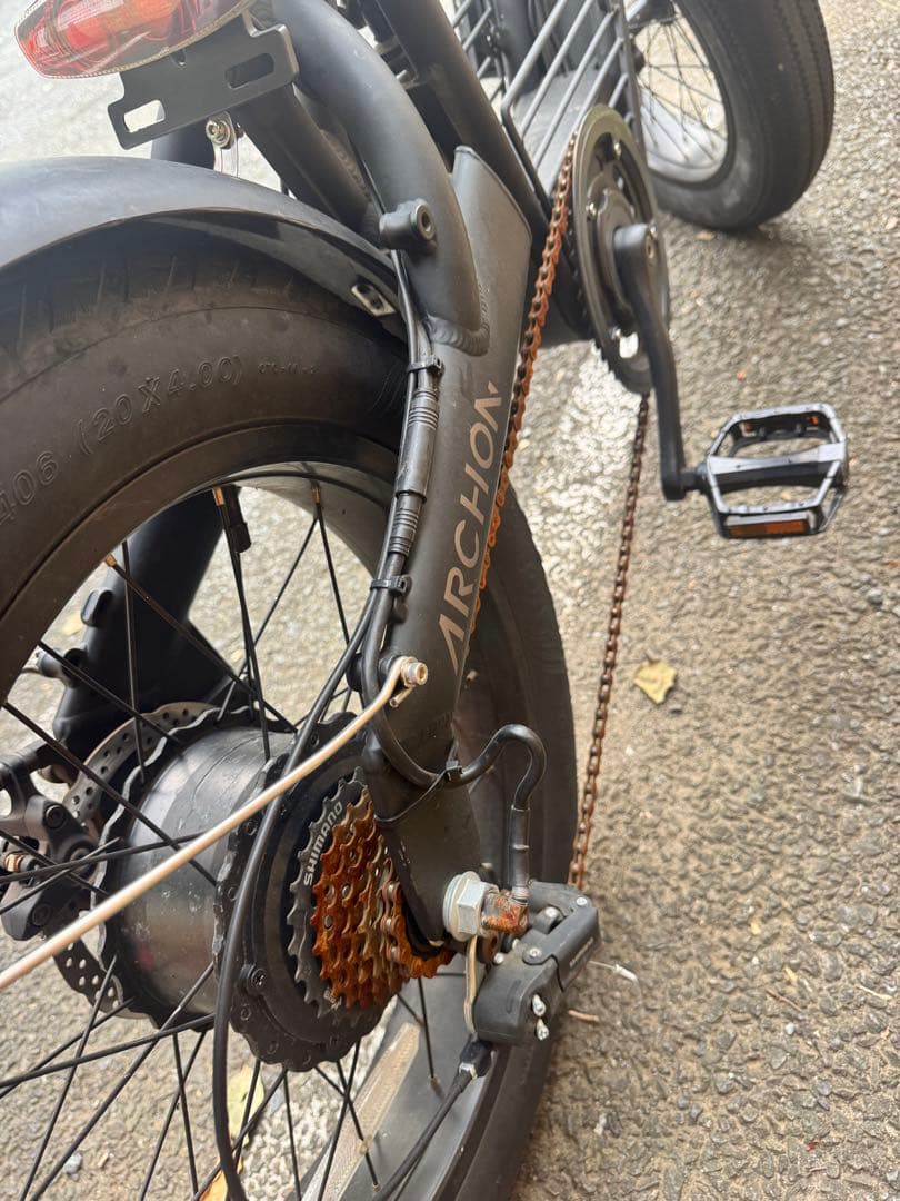 よ*ん様 ARCHON 電動アシスト自転車 スポーツタイプ ブラック　ABUSロ