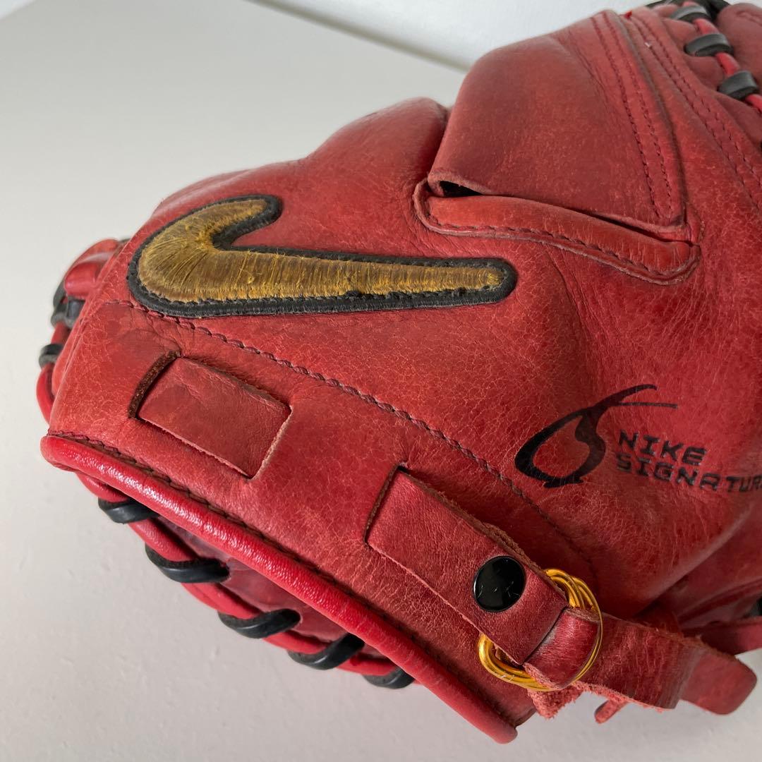 ⭐️ NIKE ナイキ キャッチャーミット 少年 ジュニア 城島モデル レッド⭐️
