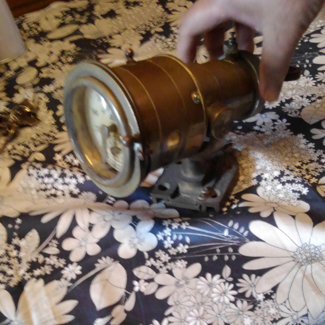 ログメーター　　　　　　　　　　　　船舶用のメーターです。真鍮製です