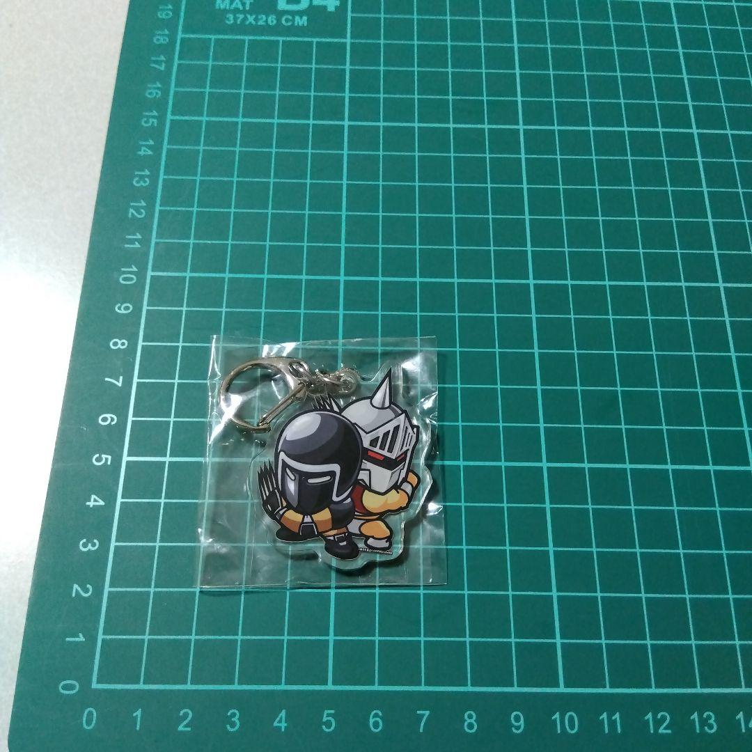 【キン肉マン】ロビンマスク＆ウォーズマン 友情の40周年展 アクリルキーホルダー