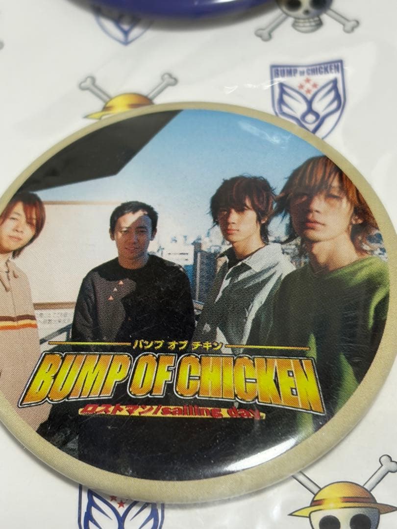 BUMP OF CHICKEN ワンピース コラボ缶バッジ