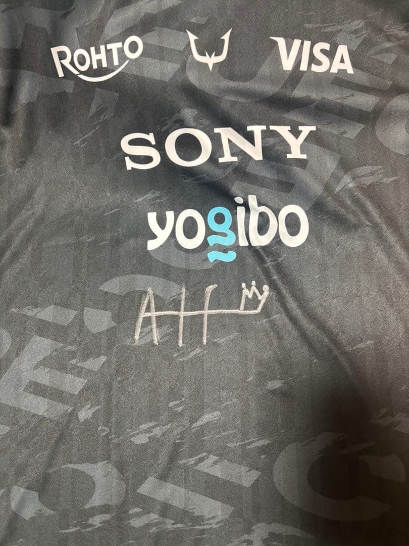 REJECT Alf第五人格部門 サイン入りユニフォーム