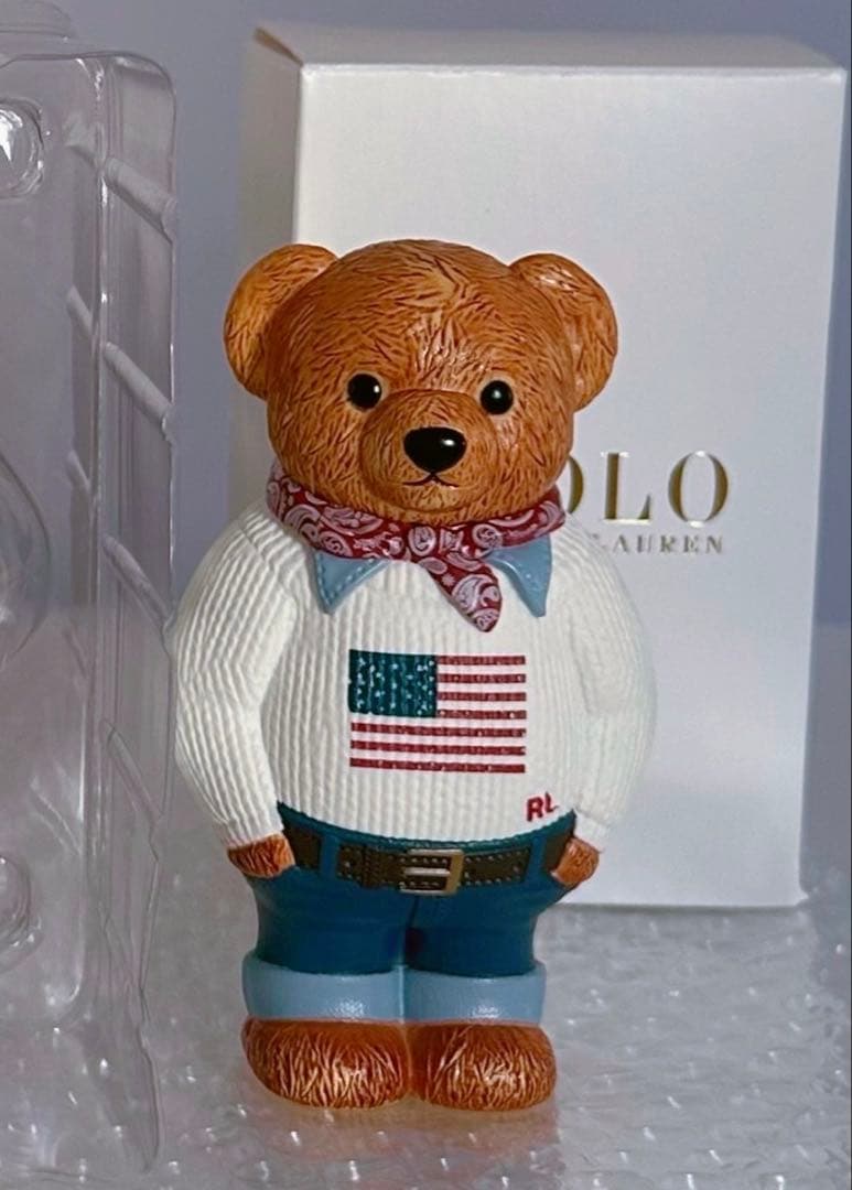 新品未使用 ポロベアトイ フィギュアノベルティ ラルフローレン 非売品テディベア