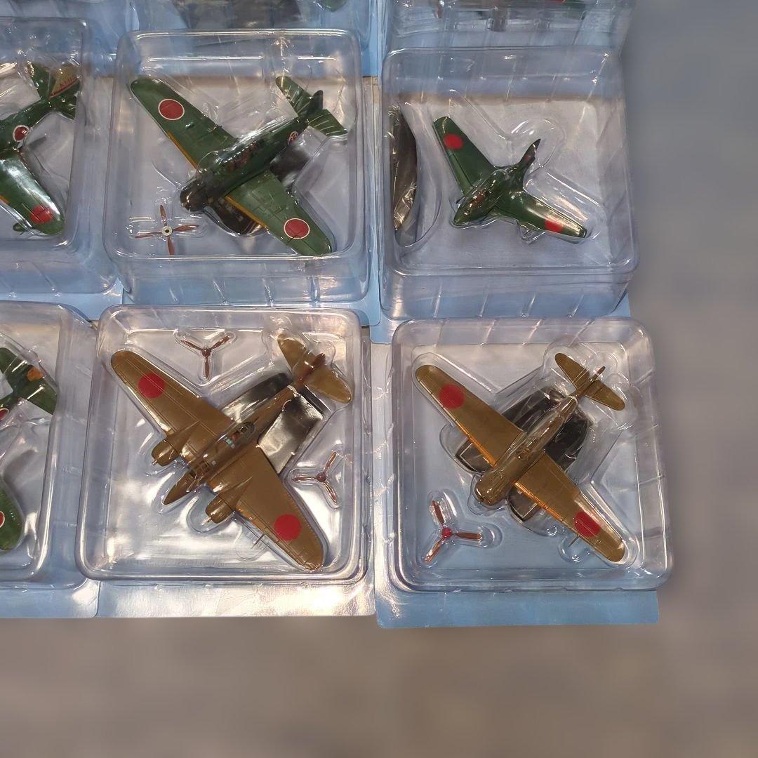 日本陸海軍機大百科　第４８号〜６９号 新品未開封模型２２個セット