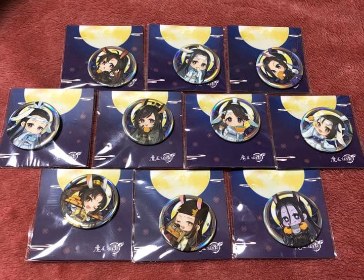 ☆バラ売り対応☆魔道祖師 缶バッジ 花好月圆