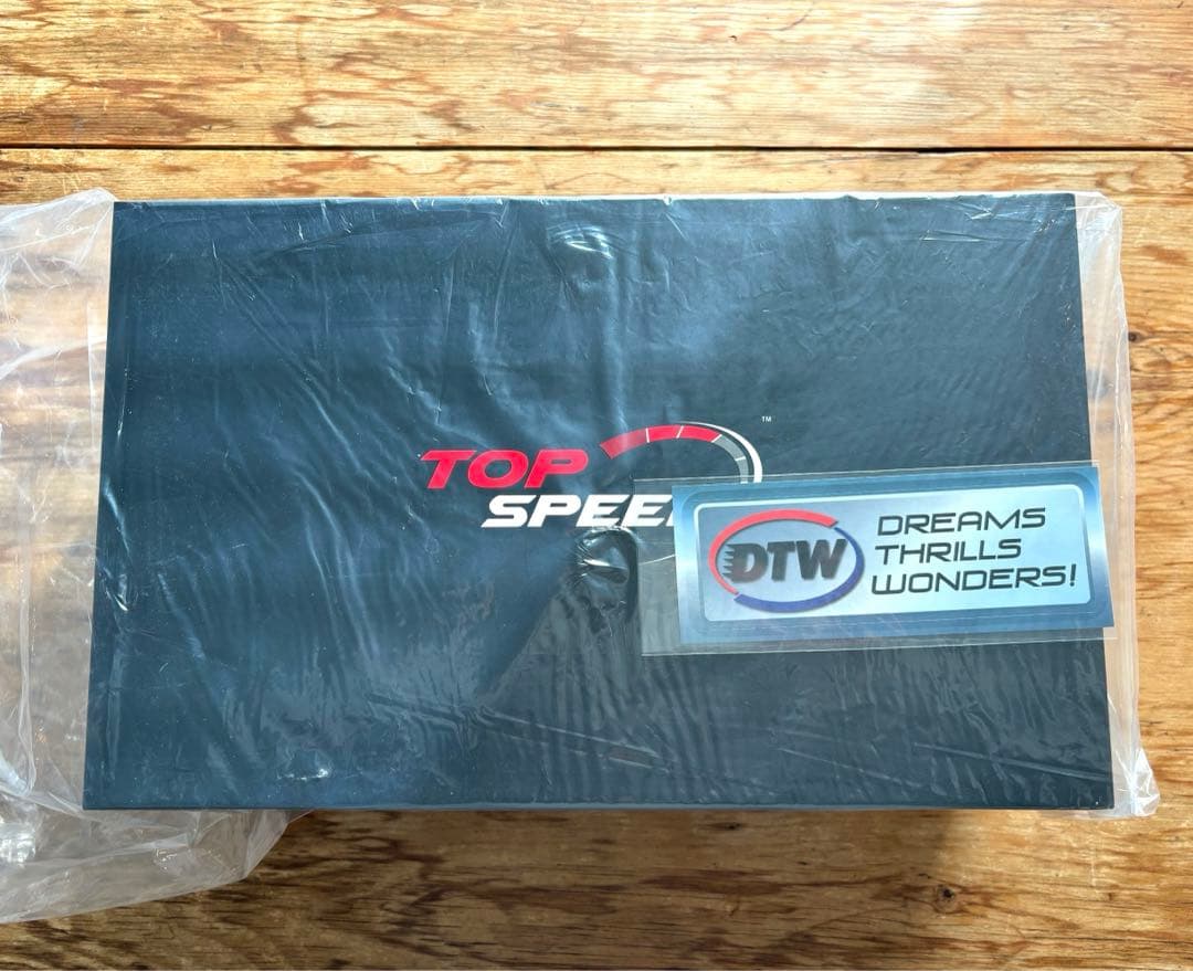 D*e様 TOP SPEED アバルト 124 SPIDER 1/18 ミニカー