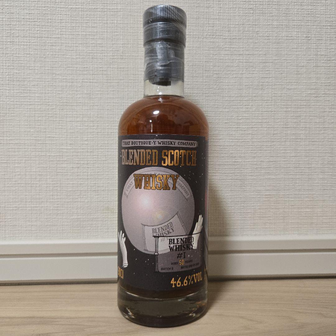 ブレンデッドウイスキー　50年 バッチ5 46.6%