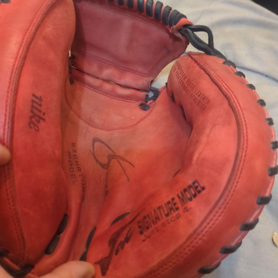 ナイキ　一般用軟式野球　グローブ　キャッチャーミット　城島健司選手モデル