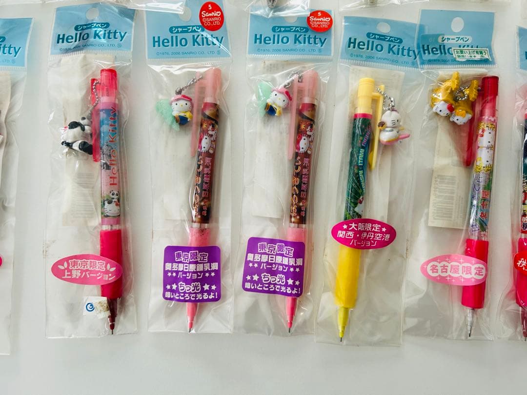 た*し様 ご当地キティ ハローキティ ボールペン シャープペン 計60本セット