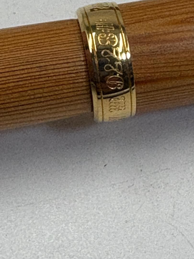 プラチナ 万年筆 #3776 屋久杉 18K ペン先 木箱付き 新品未使用