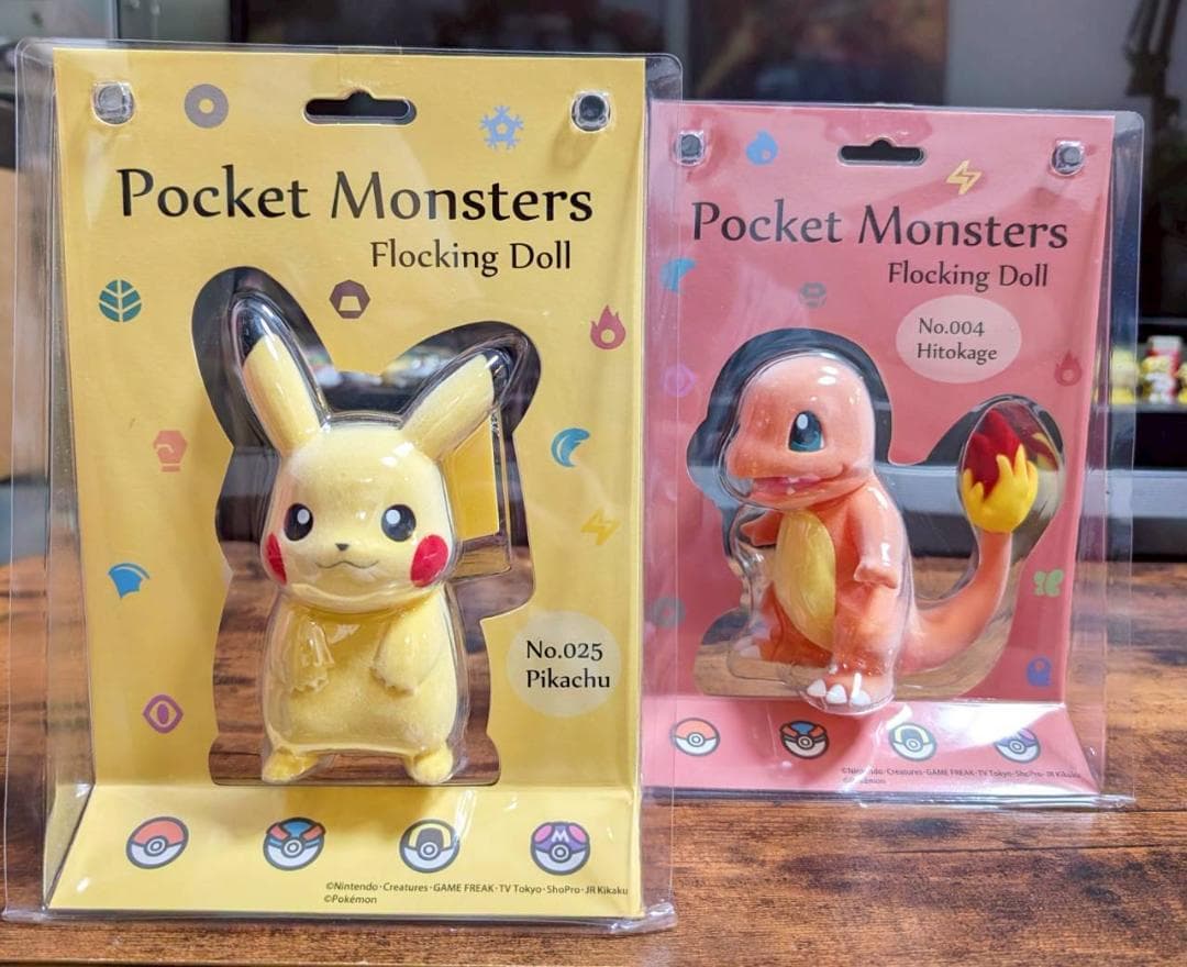 フロッキングドール ポケモン 4体セット セキグチ
