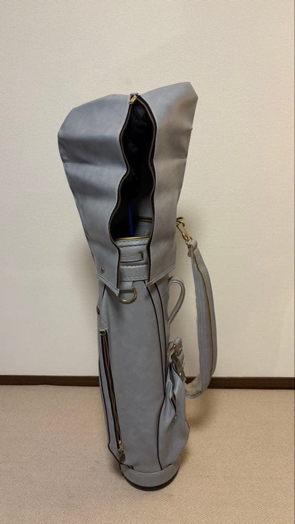 ビンテージキャディバッグ Ron Miller米国製 グレー