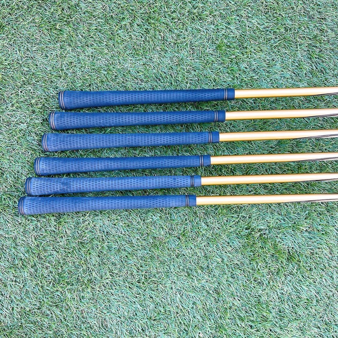 メンズゴルフクラブ　プロテック　エアーマッスル中空ハイブリッドアイアン6本セット