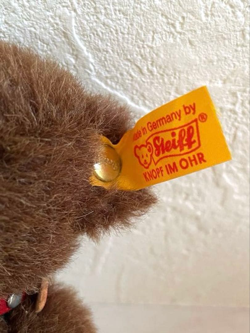 Steiffシュタイフ クラシックテディベア18cm アルパカモヘア027697