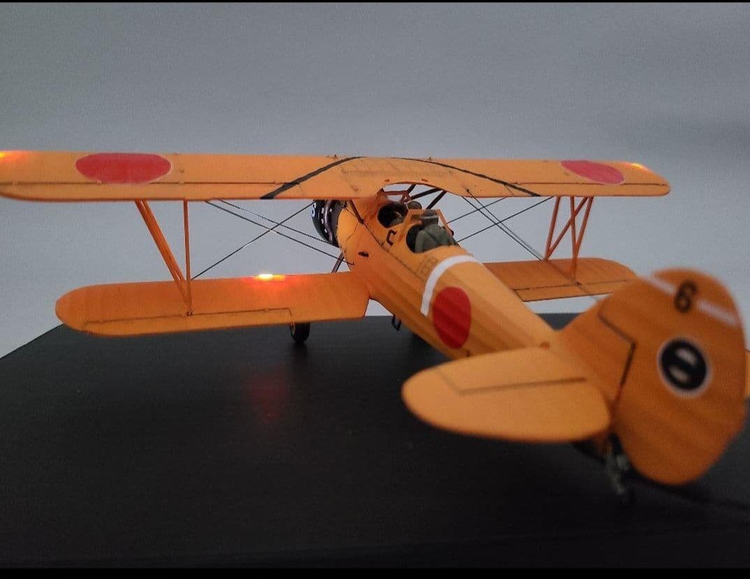 tomoya 九五式中間練習機(赤とんぼ)リアルモーターライズ完成品