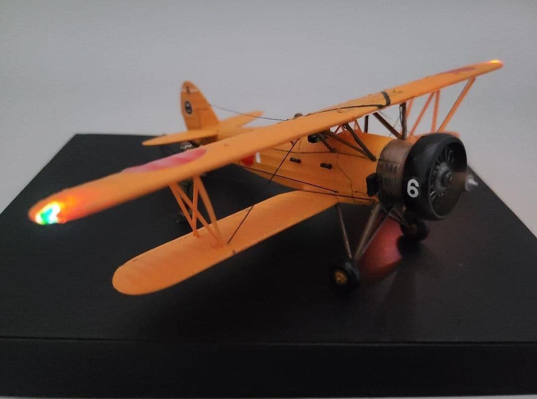 tomoya 九五式中間練習機(赤とんぼ)リアルモーターライズ完成品