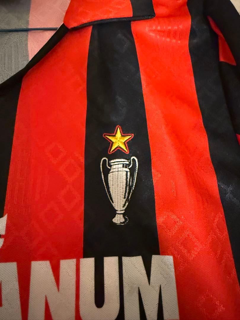 89-90 ミラン　ファン・バステン選手　ユニフォーム　本物