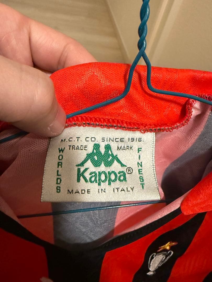 89-90 ミラン　ファン・バステン選手　ユニフォーム　本物