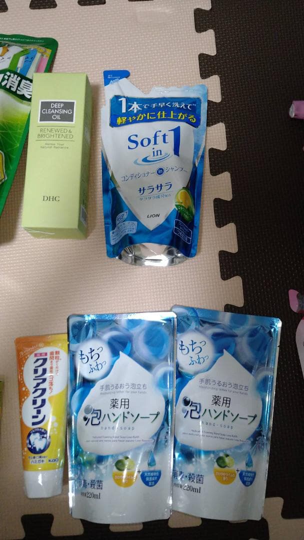 洗濯用洗剤など日用品セット