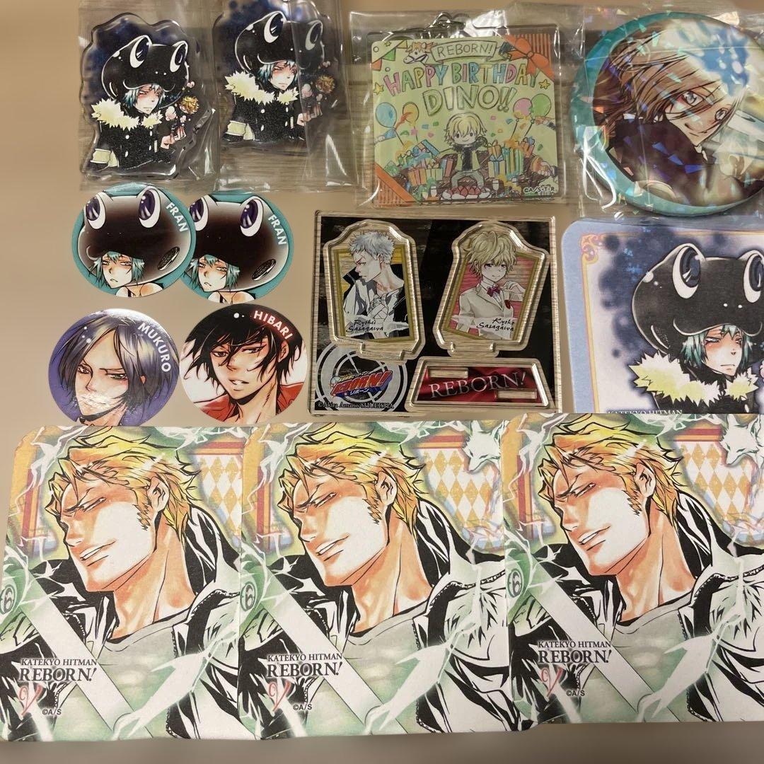 公*o様 【リボーン】原作 缶バッジ シール アクリルスタンド アートコースター