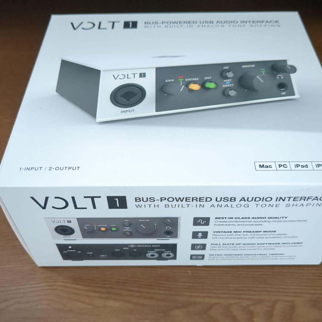 VOLT1 USBオーディオインターフェイス 1-入力 2-出力