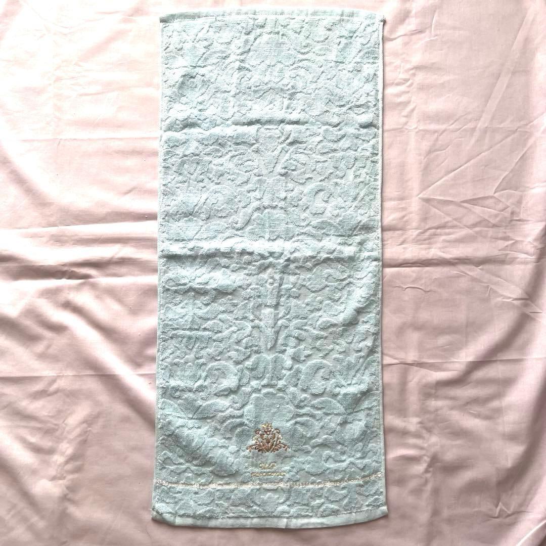 【未使用】❤️U.P renoma フェイスタオル　ブルー