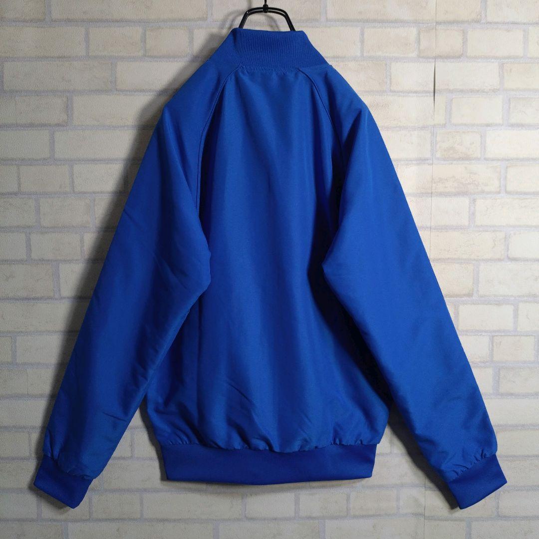 アディダス★美品 SST スーパースター セットアップ ジャージ 上下 青 L