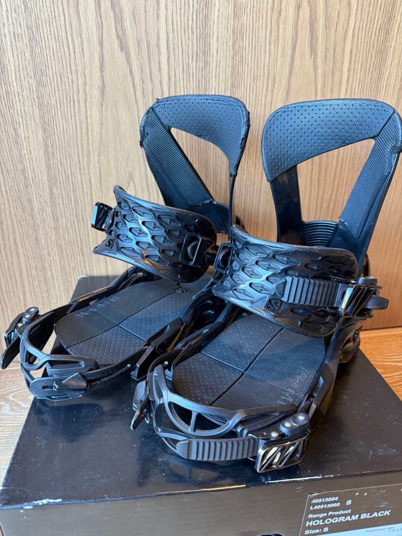 SALOMON HOLOGRAM BLACK ビンディング S ホログラム