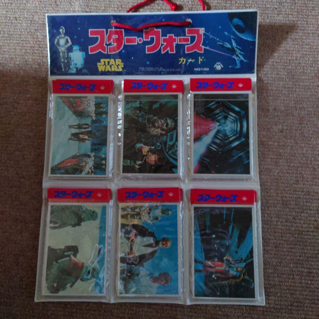 スター・ウォーズ 山勝 ブロマイド 30パック 台紙付き 未使用 カード