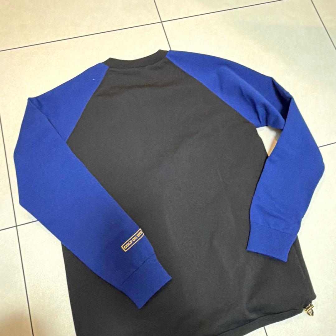 MARK & LONA マークアンドロナ　セーター 黒・青