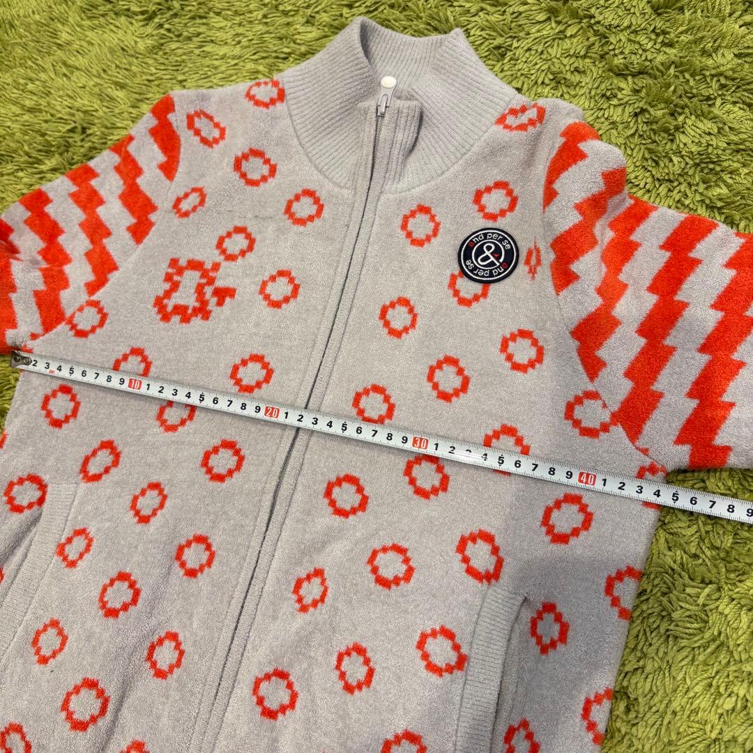 アンパスィ and per se ジャケット ブルゾン アウター 総柄 Mサイズ