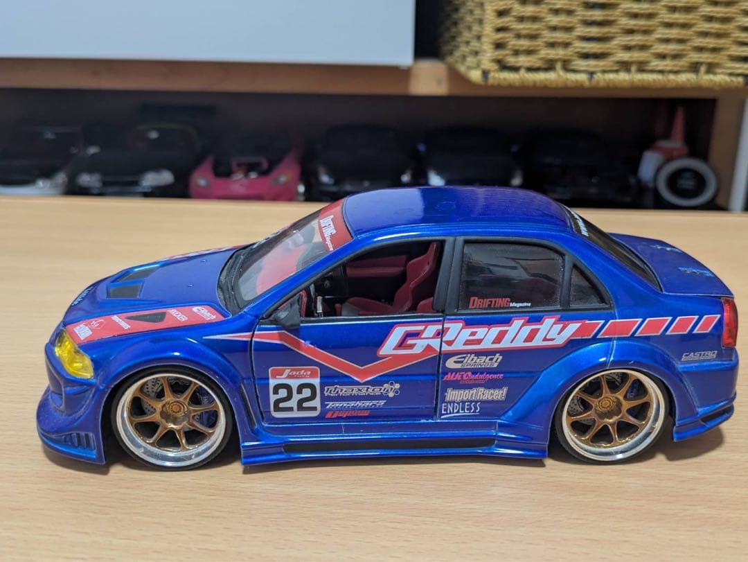 jada 1/24 三菱 ランサーエボリューションVI