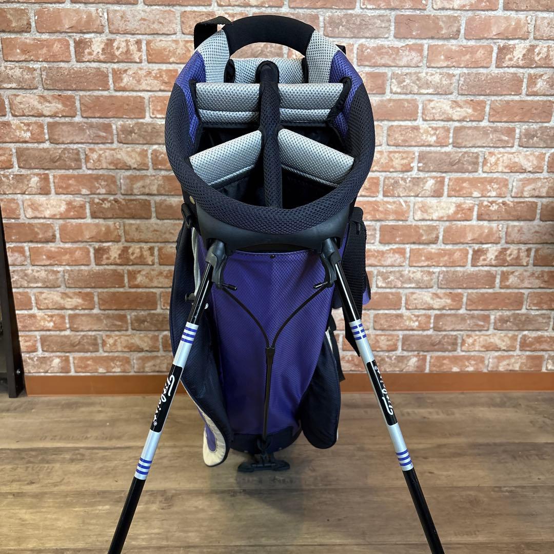 ‼️タイトリスト スタンド式 軽量 キャディバック 紫‼️