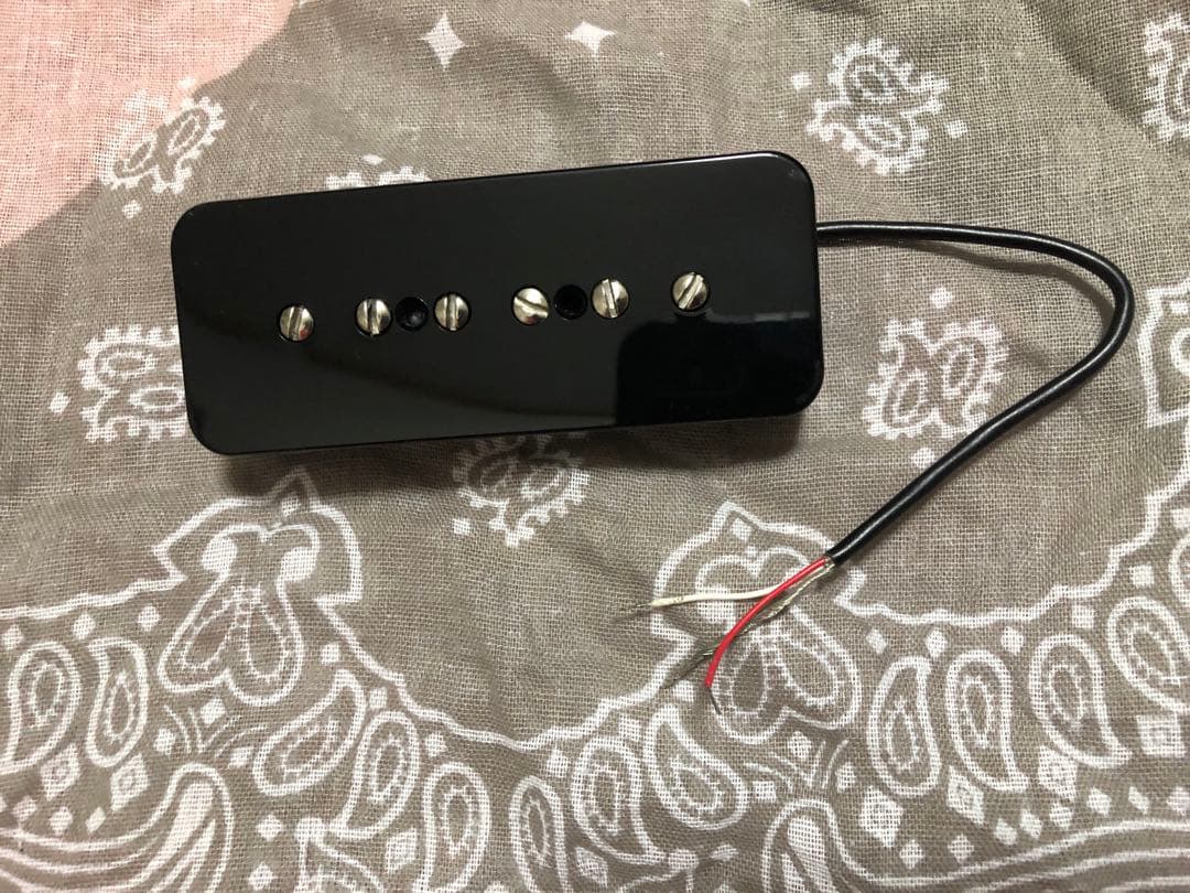 個人製作ピックアップ　超パワーP-90 ブリッジ