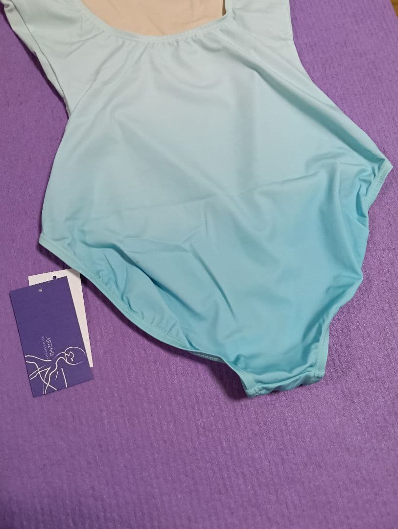 Artemis アルテミス ボートネック グラデーションレオタード Lサイズ