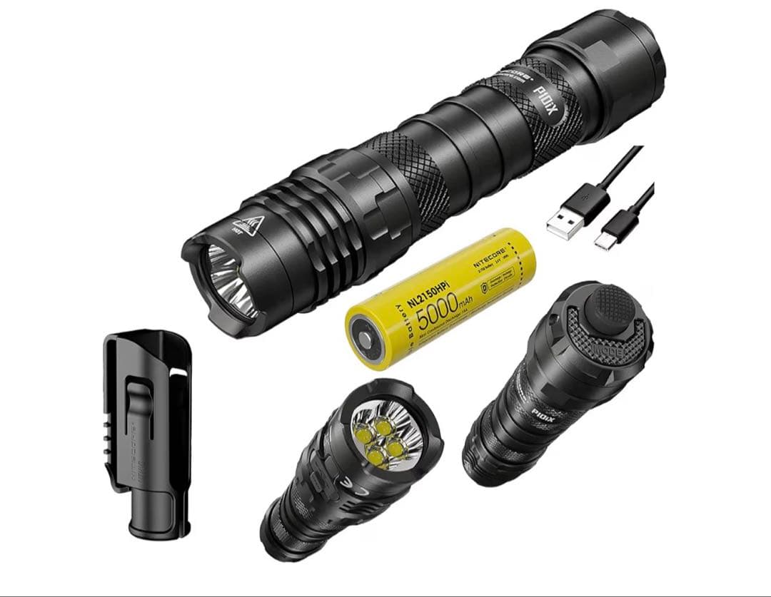 Nitecore P10iX 4000ルーメン 懐中電灯