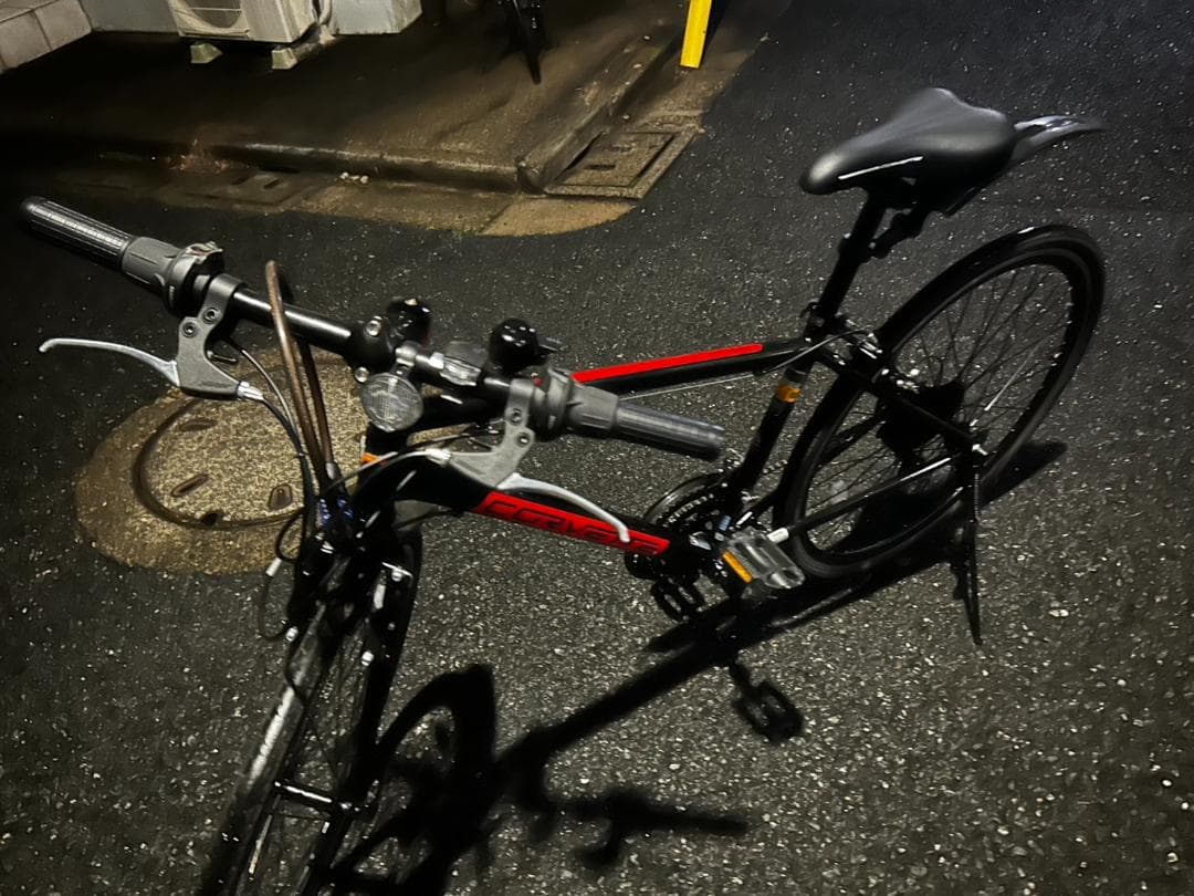 クロスバイク 21段ギア アルミフレーム 700C