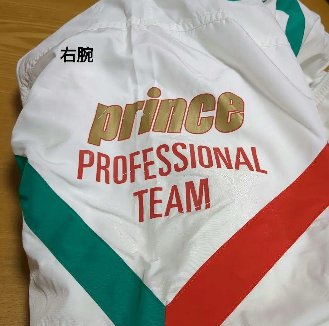prince テニスウェア メンズ M ホワイト アウター 　ウィンドブレーカー