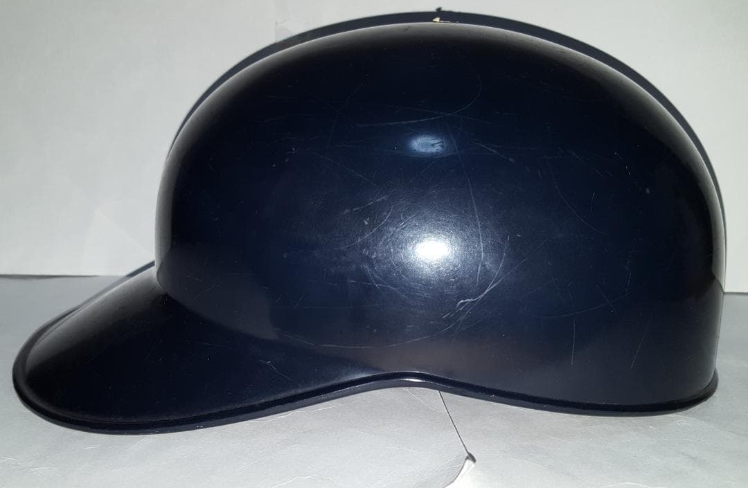 野球 プロ ノーイヤー ヘルメット　アメリカ　　　　MLB ネイビー レア 硬式